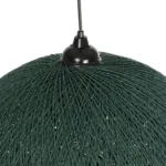GLOBOSTAR® SOLEI 205-0013 Boho Κρεμαστό Φωτιστικό Οροφής με Ντουί 1 x E27 AC 220-240V IP20 - Πράσινο - M40 x Π40 x Υ45cm - Image 7