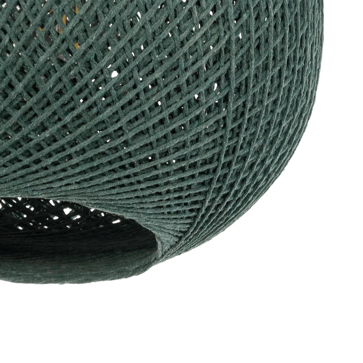 GLOBOSTAR® SOLEI 205-0015 Boho Κρεμαστό Φωτιστικό Οροφής με Ντουί 1 x E27 AC 220-240V IP20 - Πράσινο - M20 x Π20 x Υ25cm - Image 8