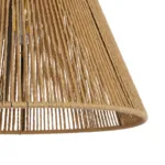 GLOBOSTAR® HUTT 205-0017 Boho Κρεμαστό Φωτιστικό Οροφής με Ντουί 1 x E27 AC 220-240V IP20 - Μπεζ - M25 x Π25 x Υ20cm - Image 8