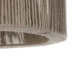 GLOBOSTAR® ZYLINDER 205-0022 Boho Κρεμαστό Φωτιστικό Οροφής με Ντουί 1 x E27 AC 220-240V IP20 - Μπεζ - M50 x Π50 x Υ32cm - Image 8