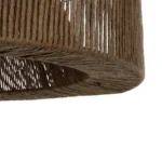 GLOBOSTAR® ZYLINDER 205-0023 Boho Κρεμαστό Φωτιστικό Οροφής με Ντουί 1 x E27 AC 220-240V IP20 - Καφέ - M80 x Π80 x Υ51cm - Image 8