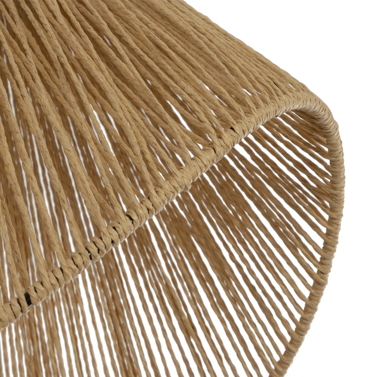 GLOBOSTAR® ECLAIR 205-0030 Boho Κρεμαστό Φωτιστικό Οροφής με Ντουί 1 x E27 AC 220-240V IP20 - Μπεζ - M41 x Π27 x Υ29cm - Image 7