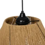 GLOBOSTAR® ELDA 205-0032 Boho Κρεμαστό Φωτιστικό Οροφής με Ντουί 1 x E27 AC 220-240V IP20 - Μπεζ - M32 x Π21 x Υ24cm - Image 8