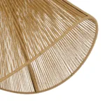 GLOBOSTAR® ELDA 205-0033 Boho Κρεμαστό Φωτιστικό Οροφής με Ντουί 1 x E27 AC 220-240V IP20 - Μπεζ - M68 x Π34 x Υ39cm - Image 7