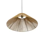 GLOBOSTAR® HATA 205-0037 Boho Κρεμαστό Φωτιστικό Οροφής με Ντουί 1 x E27 AC 220-240V IP20 - Μπεζ - M60 x Π60 x Υ27cm - Image 5