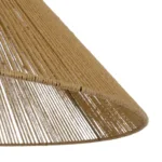 GLOBOSTAR® HATA 205-0037 Boho Κρεμαστό Φωτιστικό Οροφής με Ντουί 1 x E27 AC 220-240V IP20 - Μπεζ - M60 x Π60 x Υ27cm - Image 7