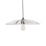 GLOBOSTAR® JAPAN 205-0052 Boho Κρεμαστό Φωτιστικό Οροφής με Ντουί 1 x E27 AC 220-240V IP20 - Λευκό - M40 x Π40 x Υ8cm - Image 4