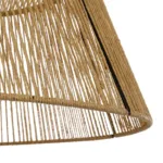 GLOBOSTAR® UPCONE 205-0056 Boho Κρεμαστό Φωτιστικό Οροφής με Ντουί 1 x E27 AC 220-240V IP20 - Μπεζ - M50 x Π50 x 43cm - Image 7