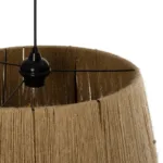 GLOBOSTAR® CONE 205-0058 Boho Κρεμαστό Φωτιστικό Οροφής με Ντουί 1 x E27 AC 220-240V IP20 - Μπεζ - M55 x Π55 x Υ50cm - Image 9