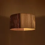 GLOBOSTAR® TAG 205-0060 Boho Κρεμαστό Φωτιστικό Οροφής με Ντουί 1 x E27 AC 220-240V IP20 - Μπεζ & Καφέ - M60 x Π60 x 35cm - Image 2
