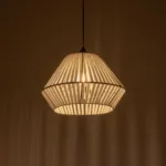 GLOBOSTAR® NUI 205-0063 Boho Κρεμαστό Φωτιστικό Οροφής με Ντουί 1 x E27 AC 220-240V IP20 - Λευκό - M36 x Π36 x Υ27cm - Image 2