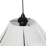 GLOBOSTAR® NUI 205-0063 Boho Κρεμαστό Φωτιστικό Οροφής με Ντουί 1 x E27 AC 220-240V IP20 - Λευκό - M36 x Π36 x Υ27cm - Image 9