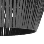 GLOBOSTAR® NUI 205-0066 Boho Κρεμαστό Φωτιστικό Οροφής με Ντουί 1 x E27 AC 220-240V IP20 - Γκρι - M60 x Π60 x Υ41cm - Image 7