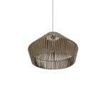 GLOBOSTAR® NUI 205-0068 Boho Κρεμαστό Φωτιστικό Οροφής με Ντουί 1 x E27 AC 220-240V IP20 - Μπεζ - M60 x Π60 x Υ41cm - Image 5
