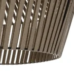 GLOBOSTAR® NUI 205-0068 Boho Κρεμαστό Φωτιστικό Οροφής με Ντουί 1 x E27 AC 220-240V IP20 - Μπεζ - M60 x Π60 x Υ41cm - Image 7