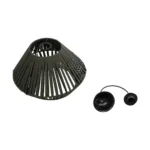 GLOBOSTAR® NUI 205-0069 Boho Κρεμαστό Φωτιστικό Οροφής με Ντουί 1 x E27 AC 220-240V IP20 - Πρασίνο - M36 x Π36 x Υ27cm - Image 11