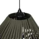 GLOBOSTAR® NUI 205-0069 Boho Κρεμαστό Φωτιστικό Οροφής με Ντουί 1 x E27 AC 220-240V IP20 - Πρασίνο - M36 x Π36 x Υ27cm - Image 9