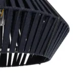 GLOBOSTAR® NUI 205-0071 Boho Κρεμαστό Φωτιστικό Οροφής με Ντουί 1 x E27 AC 220-240V IP20 - Μπλε - M36 x Π36 x Υ27cm - Image 7