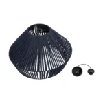 GLOBOSTAR® NUI 205-0072 Boho Κρεμαστό Φωτιστικό Οροφής με Ντουί 1 x E27 AC 220-240V IP20 - Μπλε - M60 x Π60 x Υ41cm - Image 11