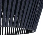 GLOBOSTAR® NUI 205-0072 Boho Κρεμαστό Φωτιστικό Οροφής με Ντουί 1 x E27 AC 220-240V IP20 - Μπλε - M60 x Π60 x Υ41cm - Image 7