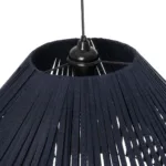 GLOBOSTAR® NUI 205-0072 Boho Κρεμαστό Φωτιστικό Οροφής με Ντουί 1 x E27 AC 220-240V IP20 - Μπλε - M60 x Π60 x Υ41cm - Image 9