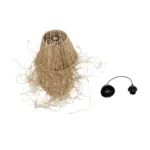 GLOBOSTAR® HERBE 205-0073 Boho Κρεμαστό Φωτιστικό Οροφής με Ντουί 1 x E27 AC 220-240V IP20 - Μπεζ - M30 x Π30 x Υ40cm - Image 12