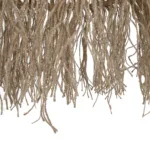 GLOBOSTAR® REGEN 205-0074 Boho Κρεμαστό Φωτιστικό Οροφής με Ντουί 1 x E27 AC 220-240V IP20 - Μπεζ - M30 x Π30 x Υ40cm - Image 7