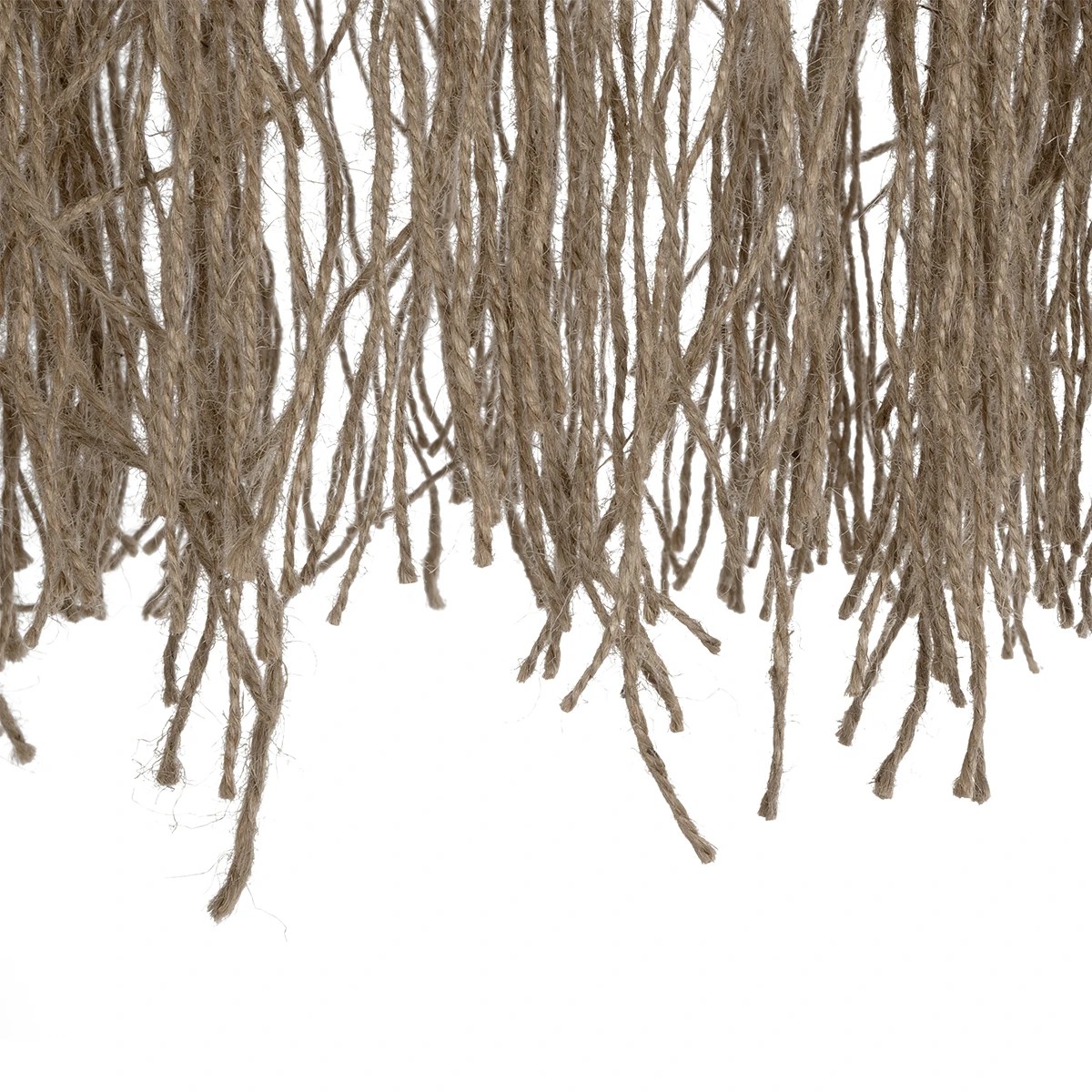 GLOBOSTAR® ROKA 205-0075 Boho Κρεμαστό Φωτιστικό Οροφής με Ντουί 1 x E27 AC 220-240V IP20 - Μπεζ - M30 x Π30 x Υ45cm - Image 7