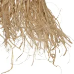 GLOBOSTAR® RIKTA 205-0077 Boho Κρεμαστό Φωτιστικό Οροφής με Ντουί 1 x E27 AC 220-240V IP20 - Μπεζ - M20 x Π20 x Υ30cm - Image 7