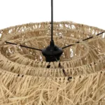 GLOBOSTAR® LIETUS 205-0079 Boho Κρεμαστό Φωτιστικό Οροφής με Ντουί 1 x E27 AC 220-240V IP20 - Μπεζ - M45 x Π45 x Υ50cm - Image 9