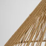 GLOBOSTAR® FUNIS 205-0084 Boho Κρεμαστό Φωτιστικό Οροφής με Ντουί 1 x E27 AC 220-240V IP20 - Μπεζ - M25 x Π25 x Υ16cm - Image 8