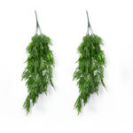 GloboStar® Artificial Garden  CARAWAY HANGING BRANCH 20617 Τεχνητό Κρεμαστό Διακοσμητικό Κρεμαστό κλαδί Κυμινο  Y80cm Σετ 2 τεμαχίων - Image 4