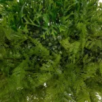 GloboStar® Artificial Garden BOUQUET VARIOUS HANGING PLANT 20625 Τεχνητό Κρεμαστό Διακοσμητικό Φυτό Μιξ Μ75 x Π75 x Y100cm - Image 5