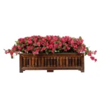 GloboStar® Artificial Garden BOUGANVILLEA PLANT 20666 Τεχνητό Διακοσμητικό Φυτό Μπουκανβίλια Π145 x Μ70 x Y57cm - Image 2