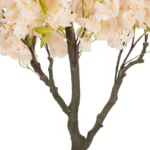 GloboStar® Artificial Garden SALMON CHERRY BLOSSOM TREE 20680 Τεχνητό Διακοσμητικό Δέντρο Απαλό Ροζ Άνθος Κερασιάς Υ200cm - Image 3