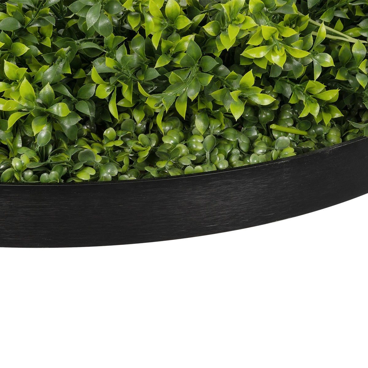 GloboStar® Artificial Garden VARIOUS PLANTS ROUND WALL DISC 20689 Τεχνητό Διακοσμητικό Στρογγυλό Πάνελ Φυλλωσιάς - Κάθετος Κήπος Μιξ Μ70 x Π70 x Υ15cm - Image 7