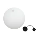 GLOBOSTAR® GABIA 206-0002 Μοντέρνο Κρεμαστό Φωτιστικό Οροφής με Ντουί 1 x E27 AC 220-240V IP20 - Λευκό - Μ40 x Π40 x Υ42cm - Image 10