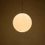 GLOBOSTAR® GABIA 206-0002 Μοντέρνο Κρεμαστό Φωτιστικό Οροφής με Ντουί 1 x E27 AC 220-240V IP20 - Λευκό - Μ40 x Π40 x Υ42cm - Image 2
