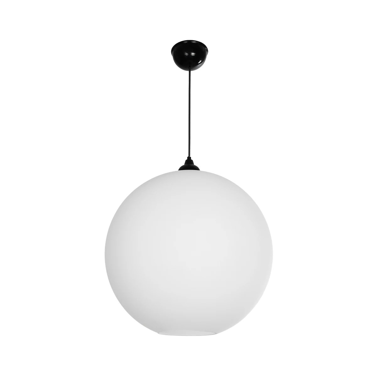 GLOBOSTAR® GABIA 206-0002 Μοντέρνο Κρεμαστό Φωτιστικό Οροφής με Ντουί 1 x E27 AC 220-240V IP20 - Λευκό - Μ40 x Π40 x Υ42cm - Image 3