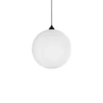 GLOBOSTAR® GABIA 206-0002 Μοντέρνο Κρεμαστό Φωτιστικό Οροφής με Ντουί 1 x E27 AC 220-240V IP20 - Λευκό - Μ40 x Π40 x Υ42cm - Image 4