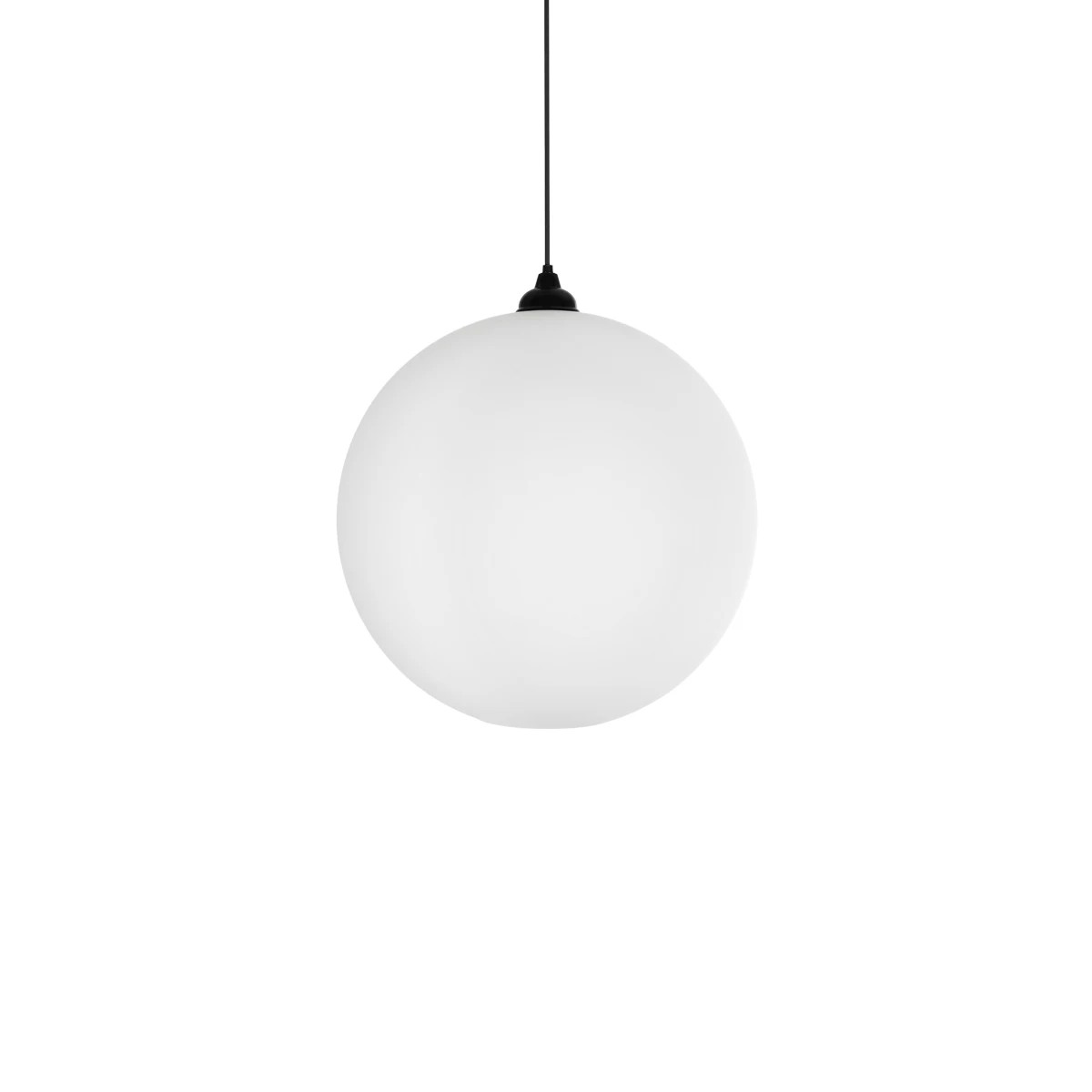 GLOBOSTAR® GABIA 206-0002 Μοντέρνο Κρεμαστό Φωτιστικό Οροφής με Ντουί 1 x E27 AC 220-240V IP20 - Λευκό - Μ40 x Π40 x Υ42cm - Image 4