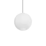 GLOBOSTAR® GABIA 206-0002 Μοντέρνο Κρεμαστό Φωτιστικό Οροφής με Ντουί 1 x E27 AC 220-240V IP20 - Λευκό - Μ40 x Π40 x Υ42cm - Image 5