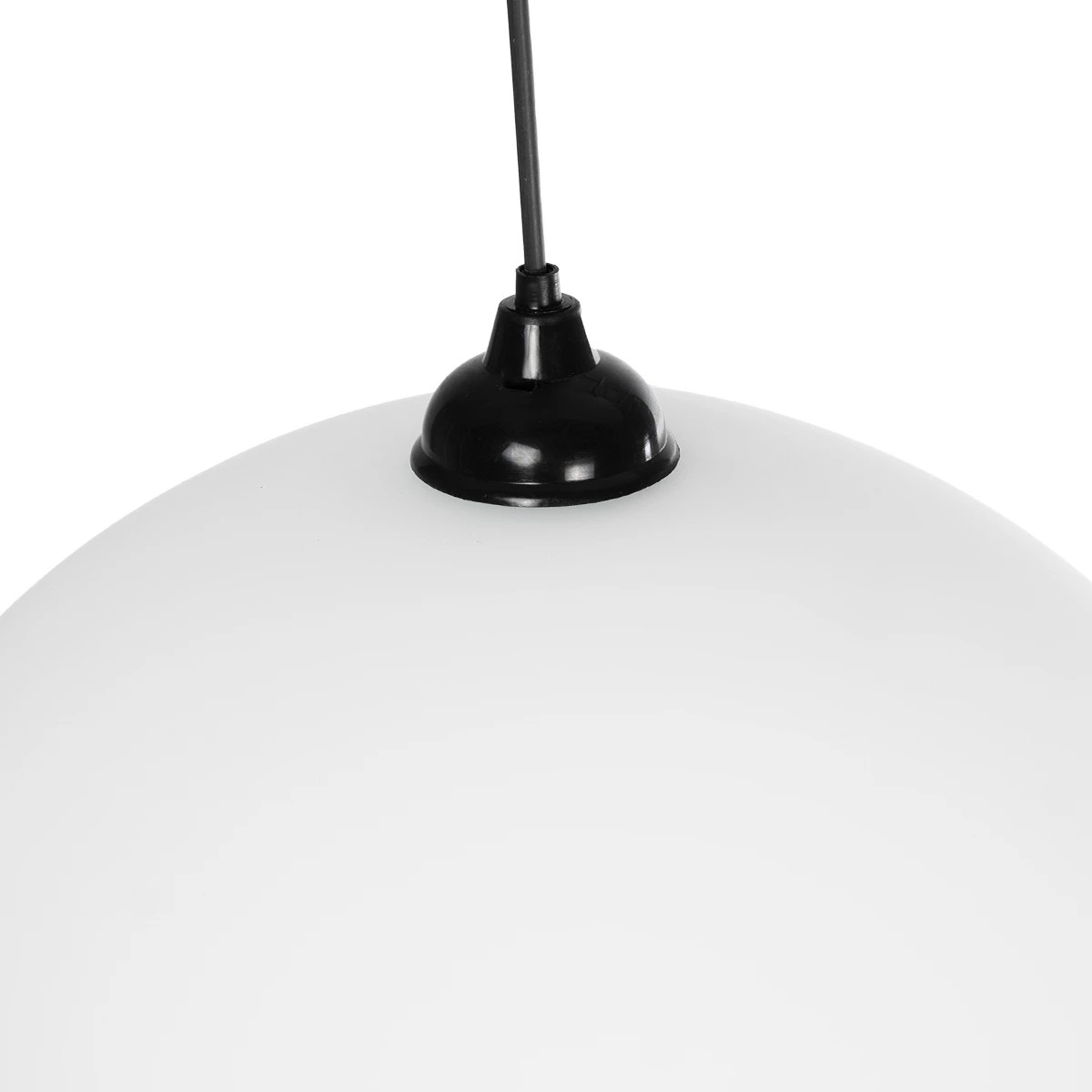 GLOBOSTAR® GABIA 206-0002 Μοντέρνο Κρεμαστό Φωτιστικό Οροφής με Ντουί 1 x E27 AC 220-240V IP20 - Λευκό - Μ40 x Π40 x Υ42cm - Image 8