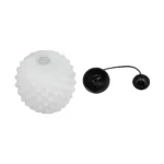 GLOBOSTAR® KEGEL 206-0005 Μοντέρνο Κρεμαστό Φωτιστικό Οροφής με Ντουί 1 x E27 AC 220-240V IP20 - Λευκό - Μ19 x Π19 x Υ19cm - Image 10