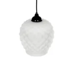 GLOBOSTAR® KEGEL 206-0005 Μοντέρνο Κρεμαστό Φωτιστικό Οροφής με Ντουί 1 x E27 AC 220-240V IP20 - Λευκό - Μ19 x Π19 x Υ19cm - Image 6