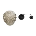 GLOBOSTAR® KEGEL 206-0006 Μοντέρνο Κρεμαστό Φωτιστικό Οροφής με Ντουί 1 x E27 AC 220-240V IP20 - Μαύρο Φιμέ - Μ19 x Π19 x Υ19cm - Image 10
