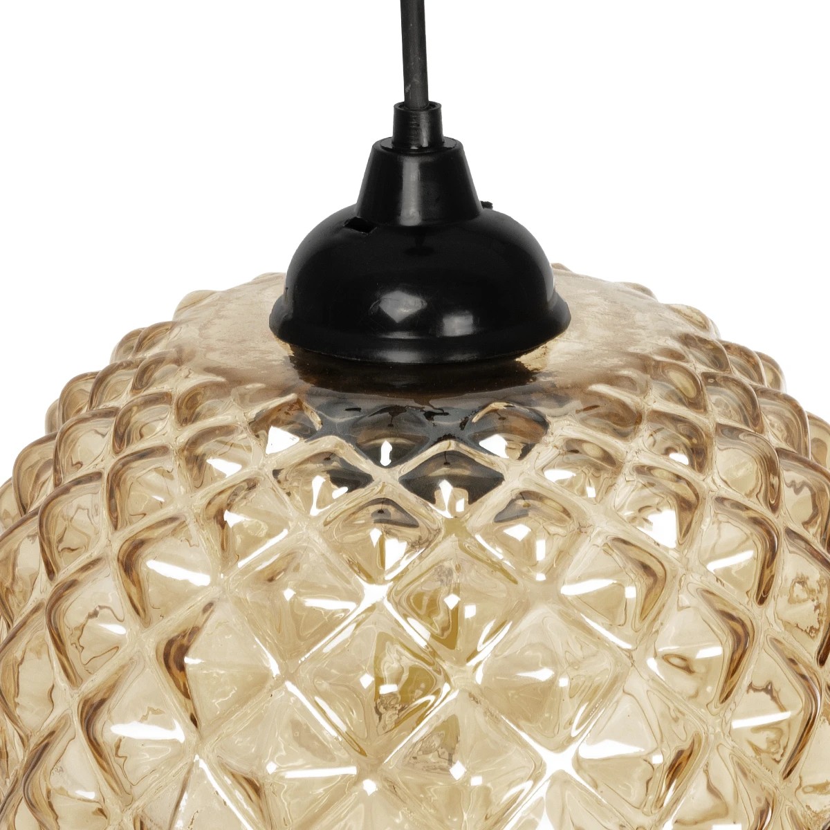 GLOBOSTAR® KEGEL 206-0007 Μοντέρνο Κρεμαστό Φωτιστικό Οροφής με Ντουί 1 x E27 AC 220-240V IP20 - Μελί - Μ19 x Π19 x Υ19cm - Image 8