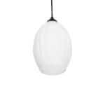 GLOBOSTAR® GURIA 206-0008 Μοντέρνο Κρεμαστό Φωτιστικό Οροφής με Ντουί 1 x E27 AC 220-240V IP20 - Λευκό - Μ19 x Π19 x Υ26cm - Image 5