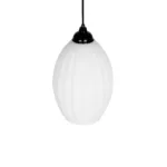 GLOBOSTAR® GURIA 206-0008 Μοντέρνο Κρεμαστό Φωτιστικό Οροφής με Ντουί 1 x E27 AC 220-240V IP20 - Λευκό - Μ19 x Π19 x Υ26cm - Image 6