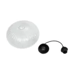 GLOBOSTAR® PERA 206-0009 Μοντέρνο Κρεμαστό Φωτιστικό Οροφής με Ντουί 1 x E27 AC 220-240V IP20 - Διάφανο - Μ30 x Π30 x Υ22cm - Image 10